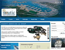 Tablet Screenshot of nautic-zd.hr